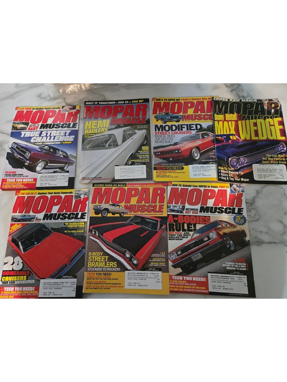 Mopar Muscle Magazine B-Body Street Brawlers Issue